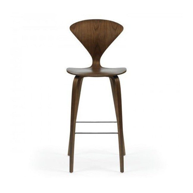 Cherner Style Bar Stool with Wooden Base