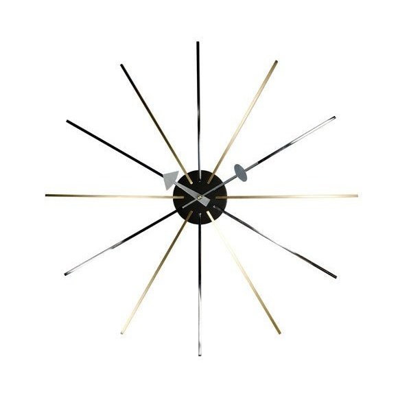 George Nelson Style Star Clock