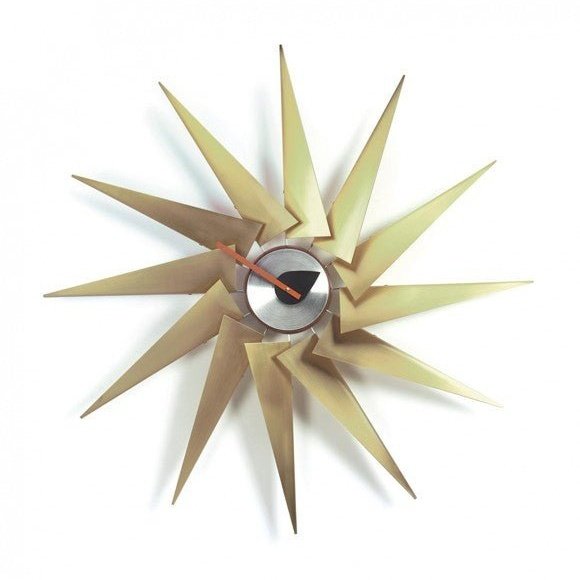 George Nelson Style Turbine Clock