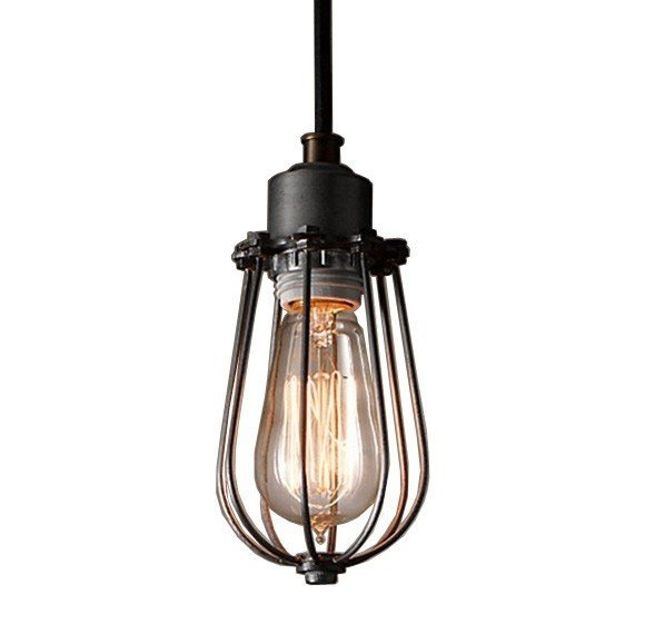 R.H Style Marconi Style Small Cage Pendant