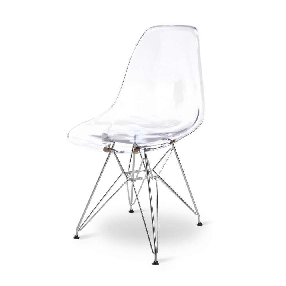 Transparent DSR Chair